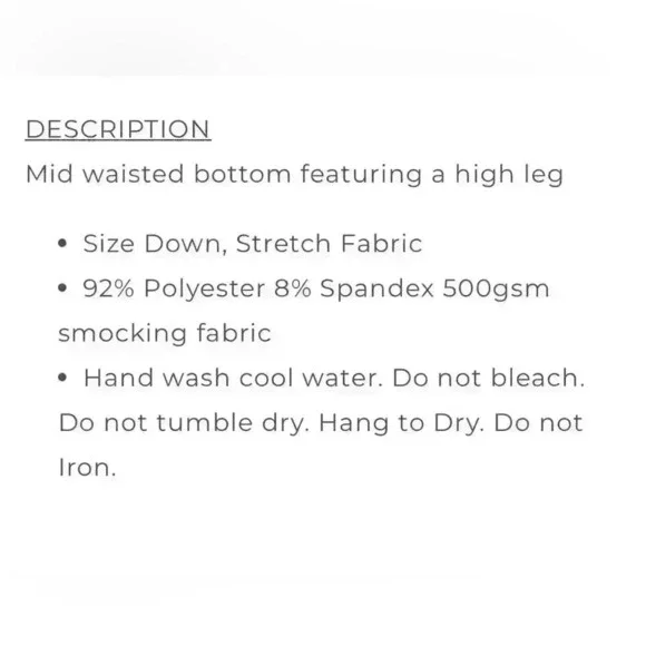 Nia Lynn by Nicole Williams English Sports Illustrated Maui Bikini Orange size s - Picture 5 of 10